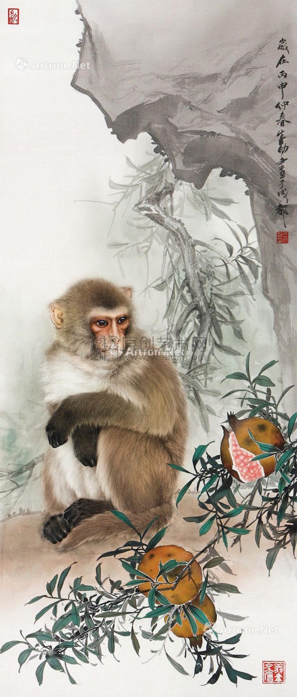 王申勇作品《猴子2》